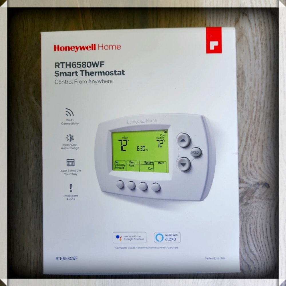 Honeywell Smart Thermostat with Digital Backlit Display NWT